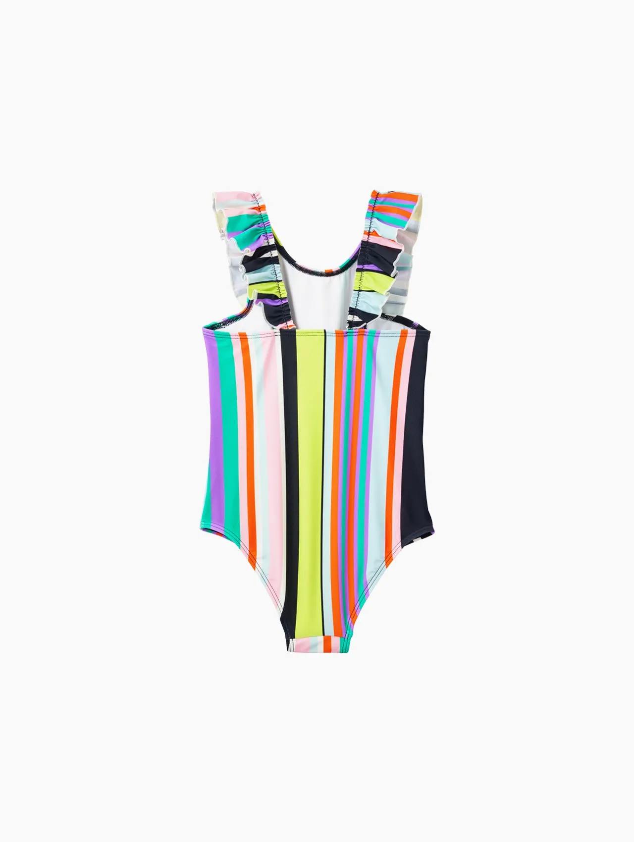 24SS One-Piece Swimsuit Holiday Stripes