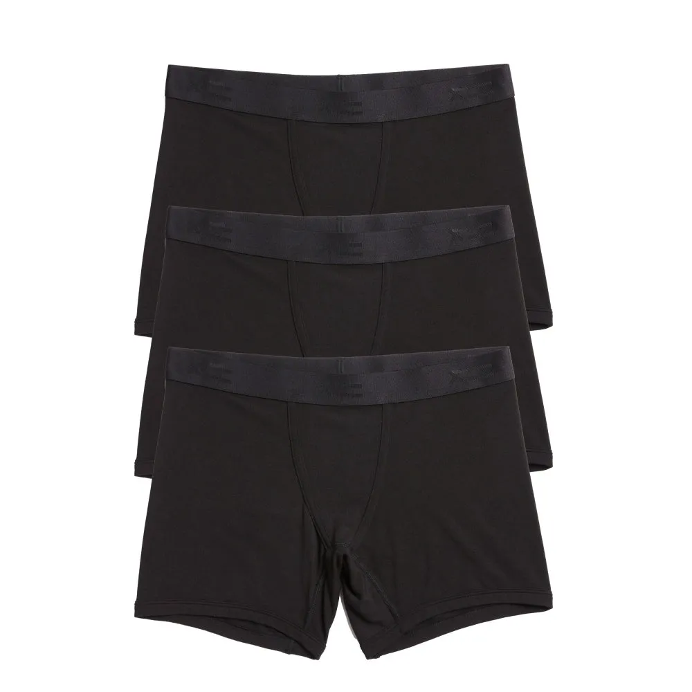 4.5" Trunks 3-Pack - TENCEL™ Modal Black