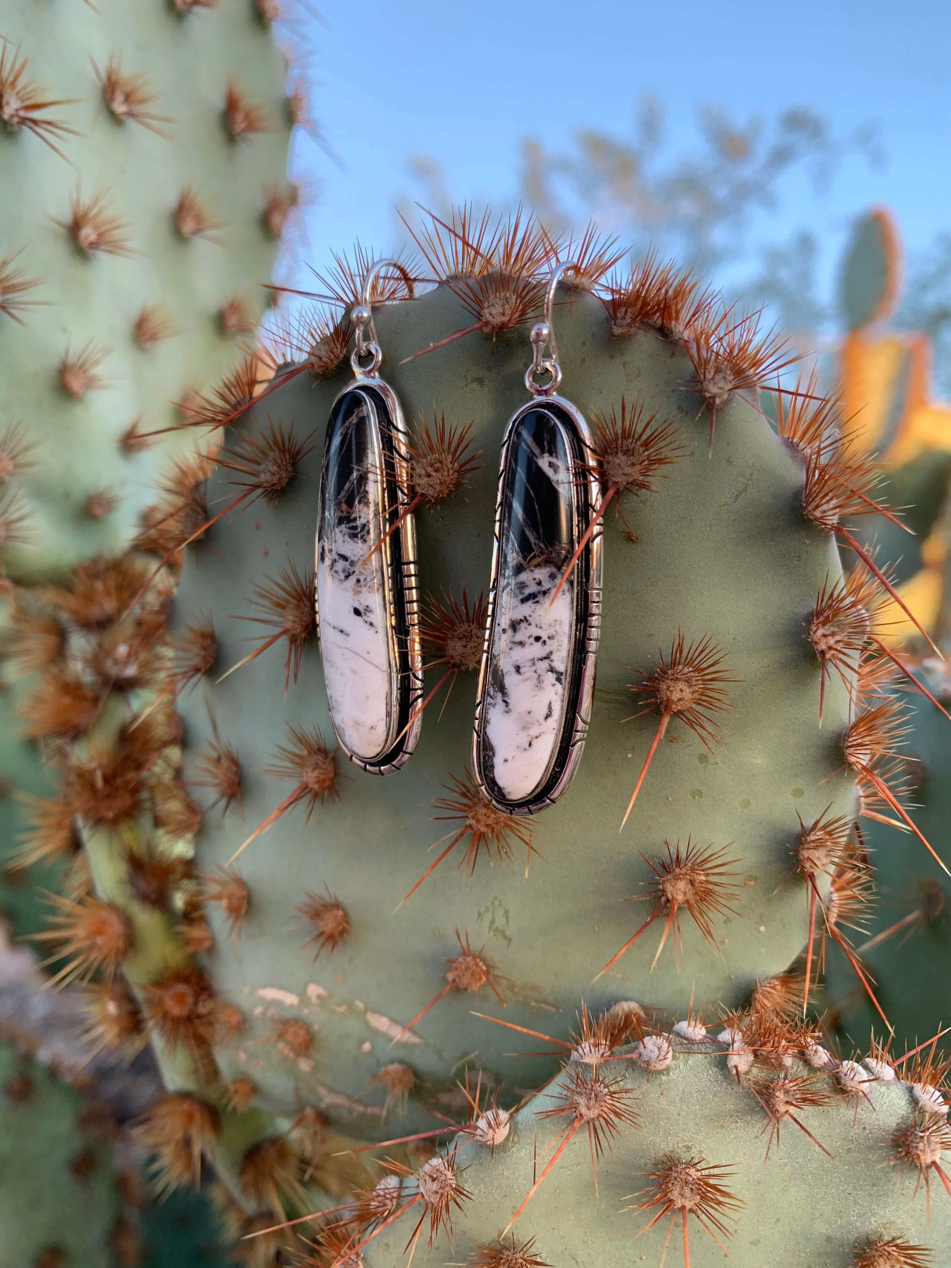 A White Buffalo earrings