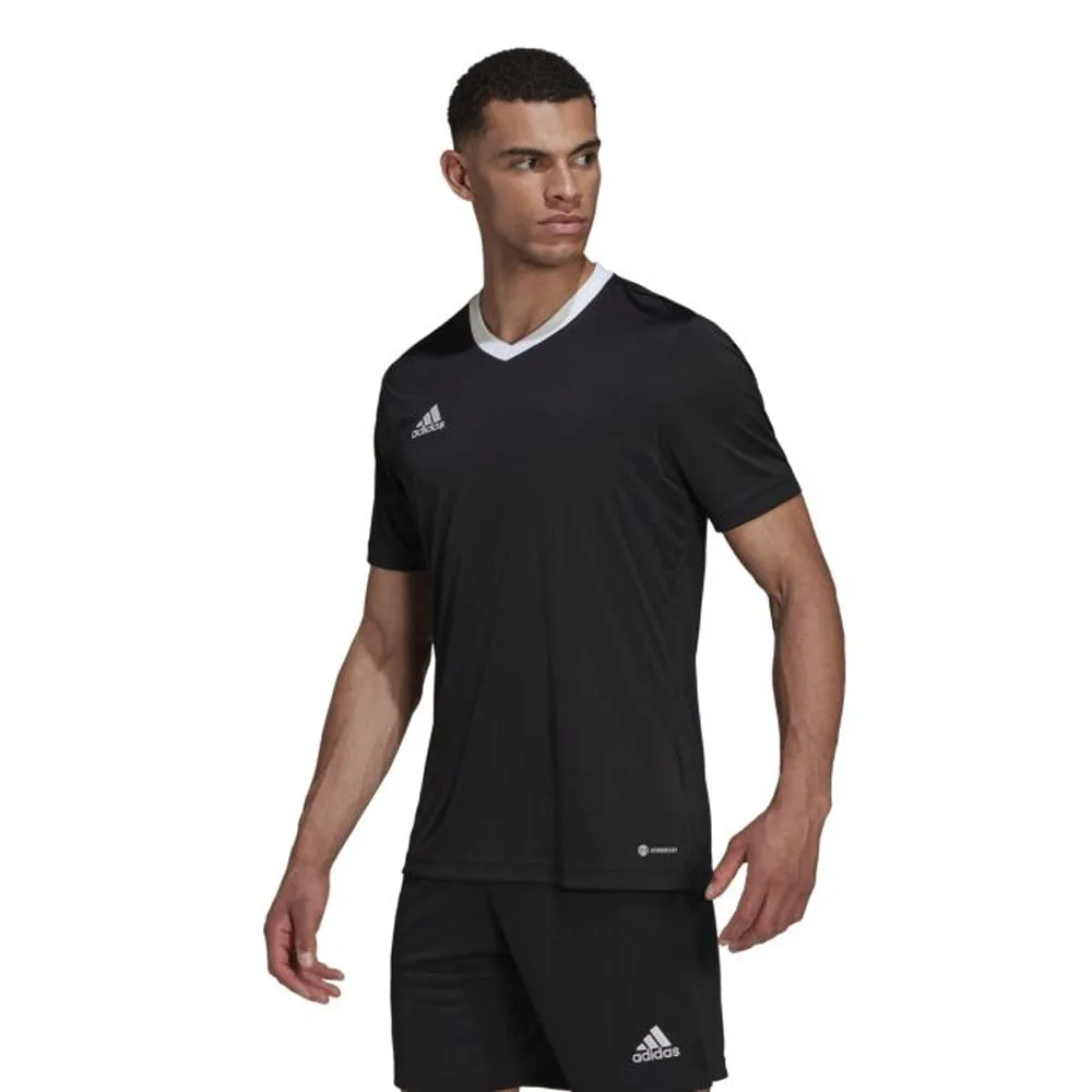 Adidas Adult Entrada 22 Jersey (Black/White)