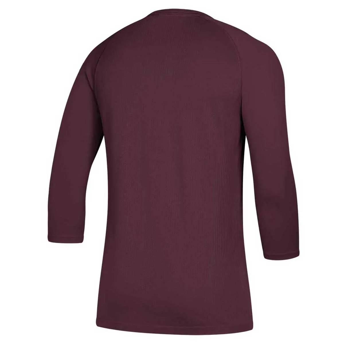 adidas Men's Maroon Fielder's Choice 2.0 3/4 Baselayer