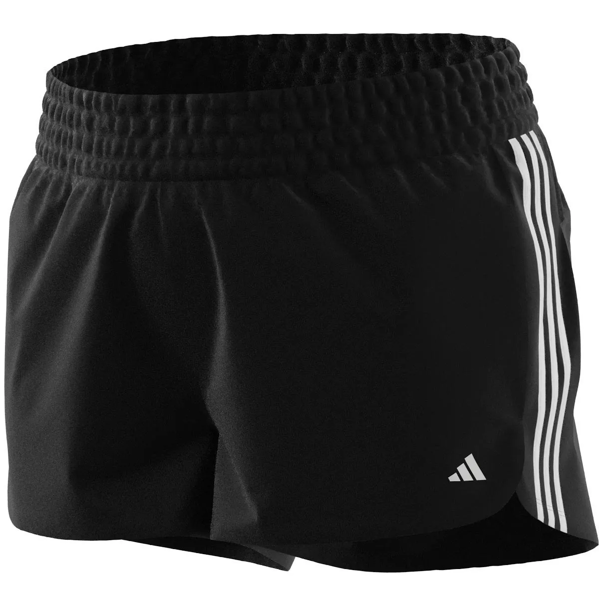 adidas Pacer Training High-Rise Womens Plus-Size Shorts