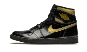 Air Jordan 1 High Black Metallic Gold