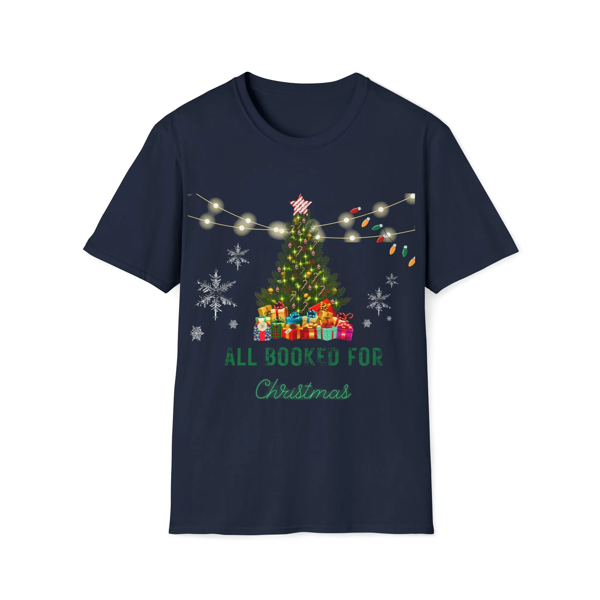 All booked for Christmas - Unisex Softstyle T-Shirt