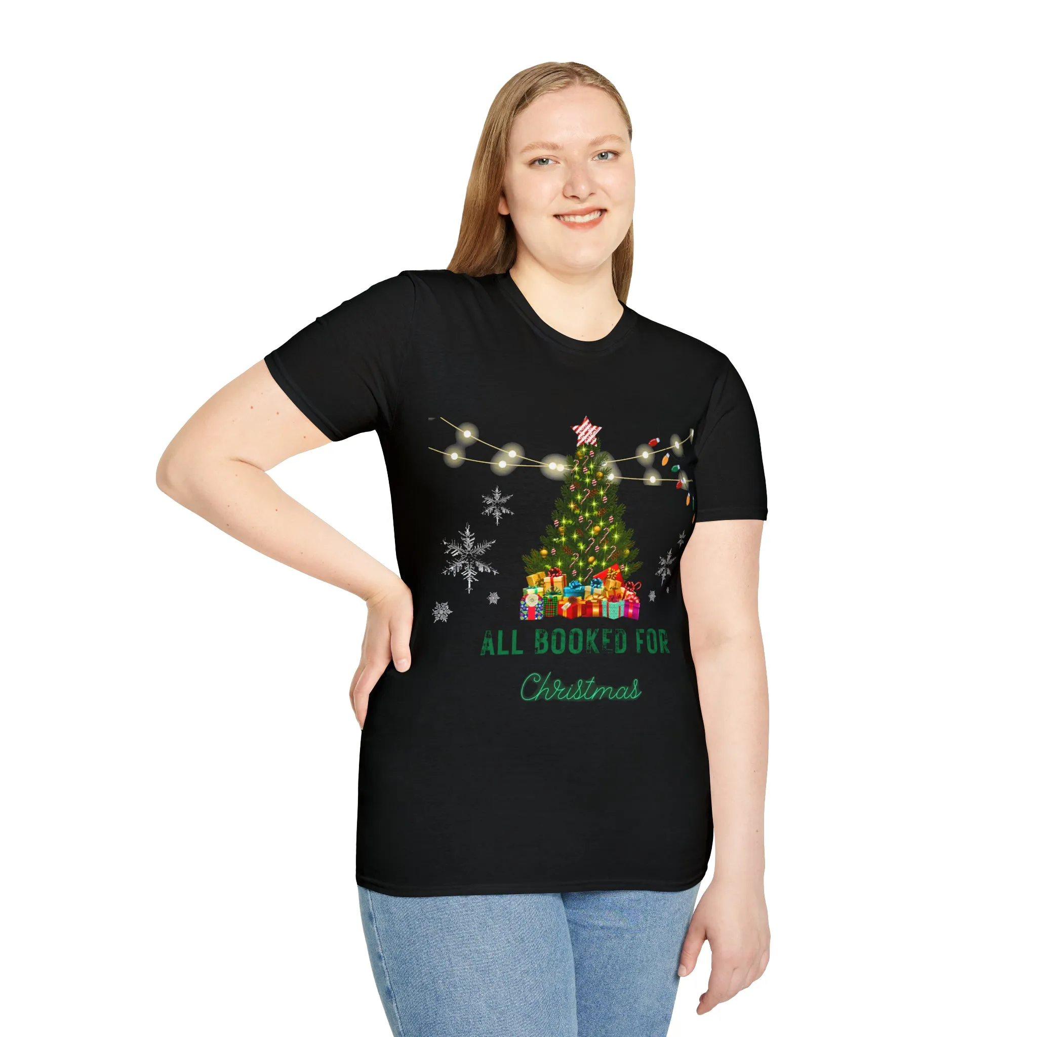 All booked for Christmas - Unisex Softstyle T-Shirt