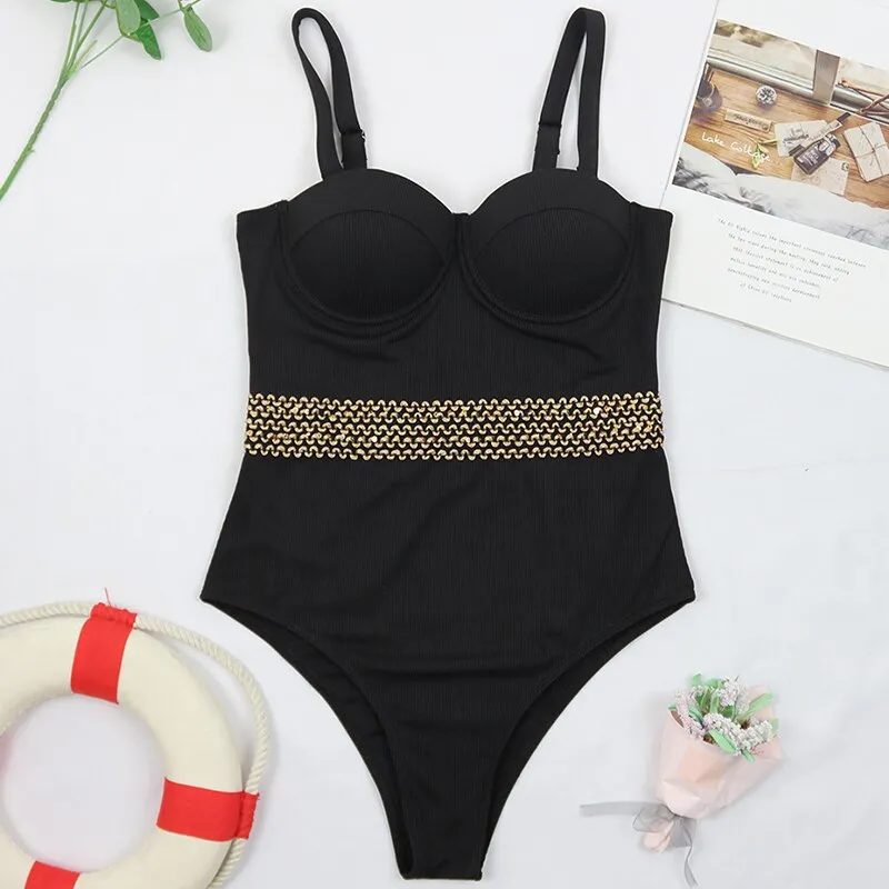 Amelia Tummy Slimming Bling Swimsuit