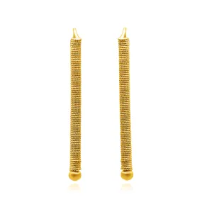 ASHER GOLD MEDIUM EARRINGS