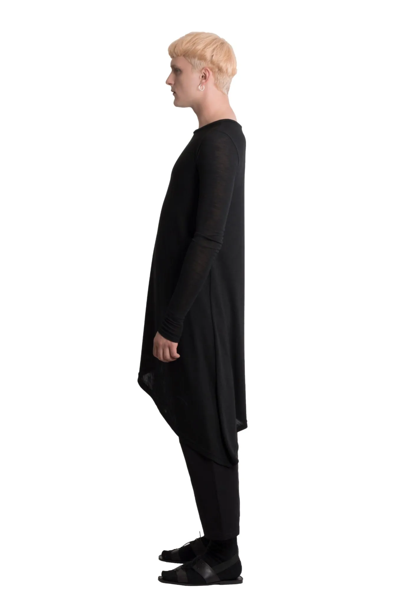 Asymmetric Long Sleeve Top