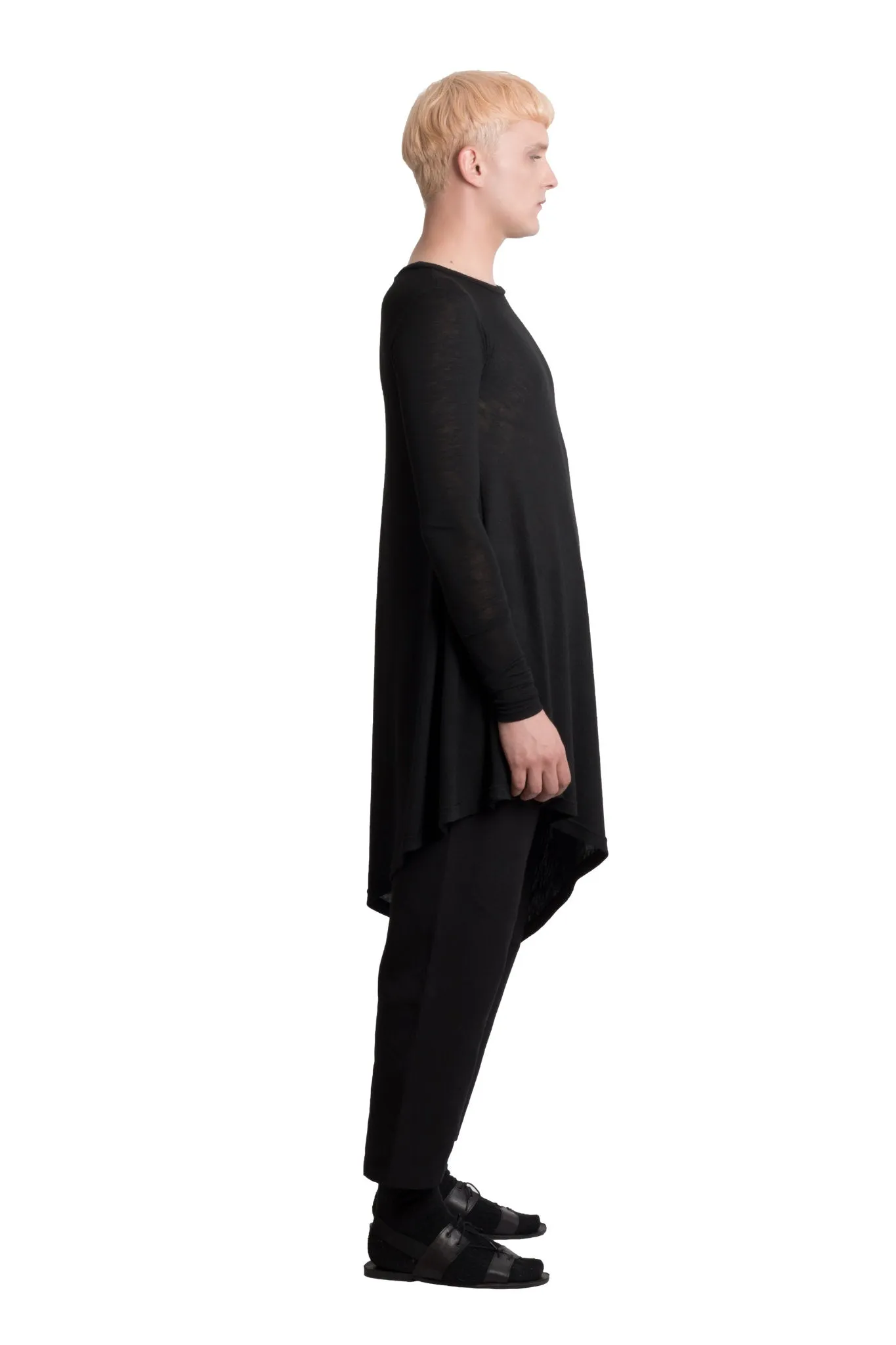 Asymmetric Long Sleeve Top