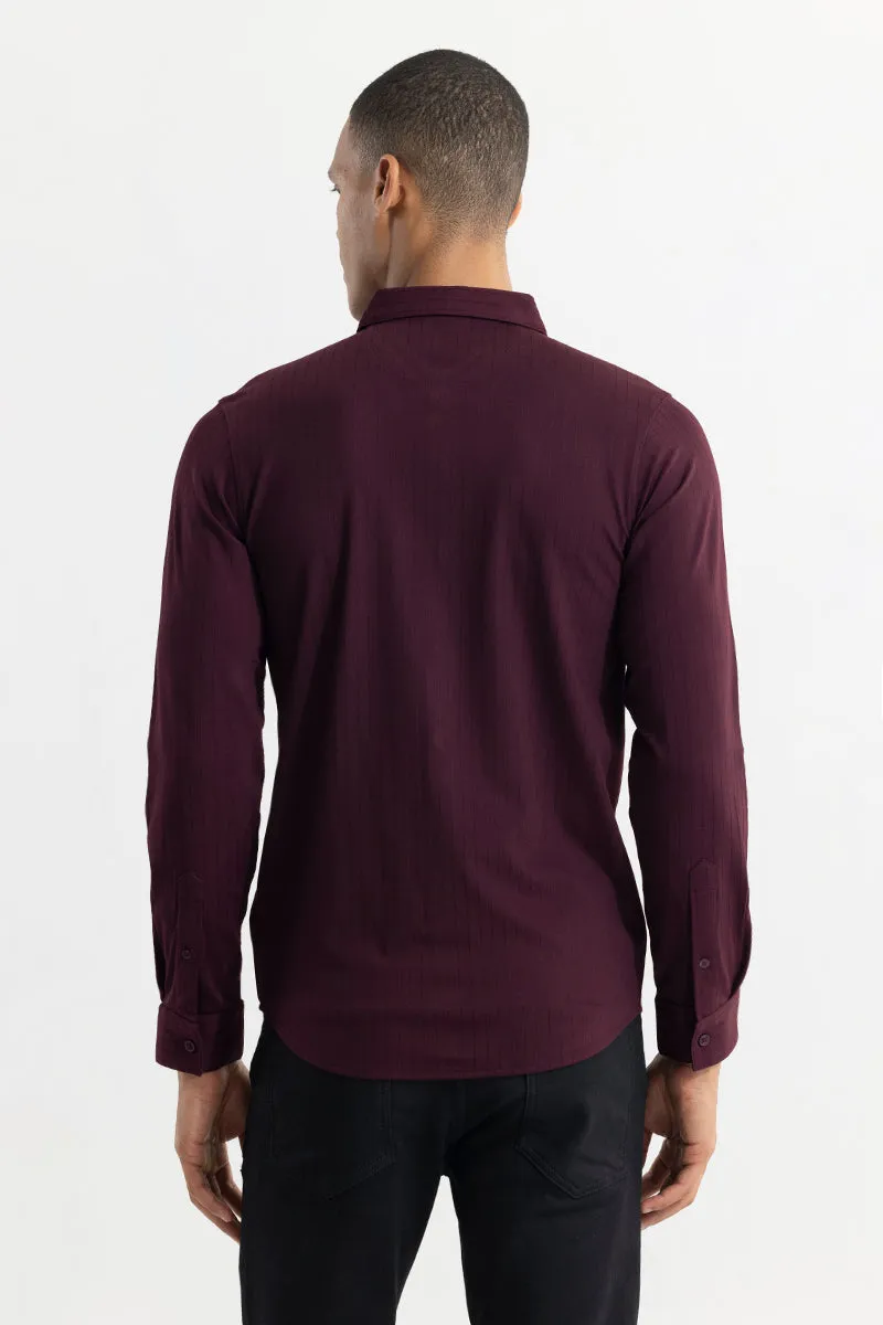 Aurora Burgundy Shirt