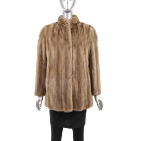 Autumn Haze Mink Jacket- Size M