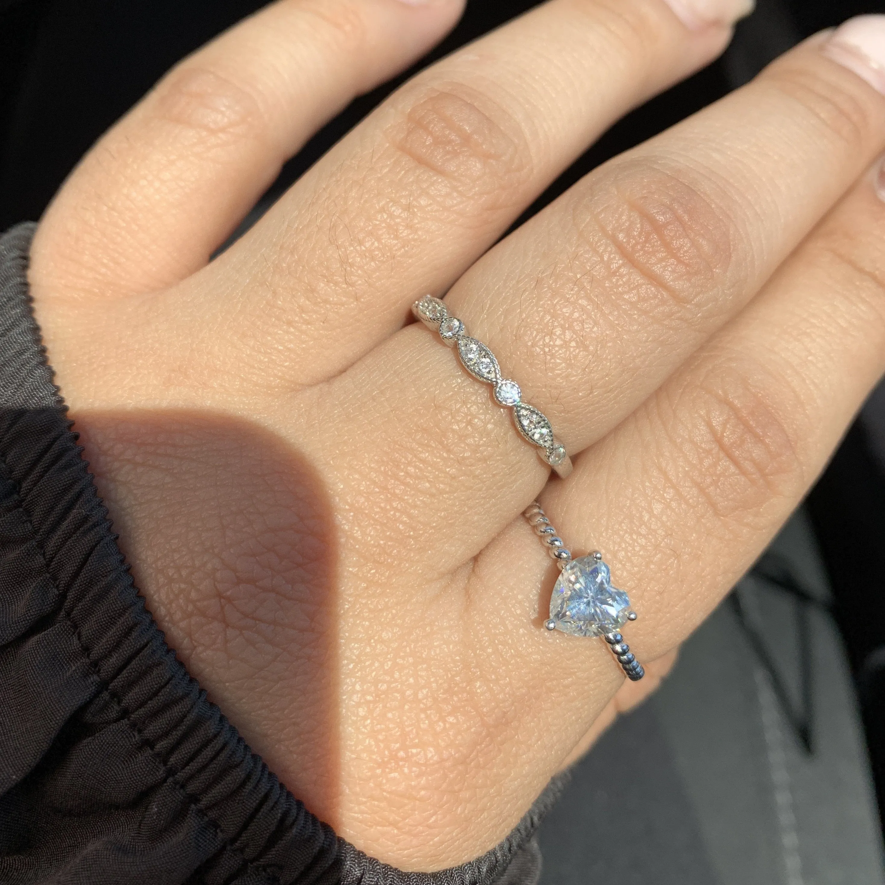 BONNIE MOISSANITE RING