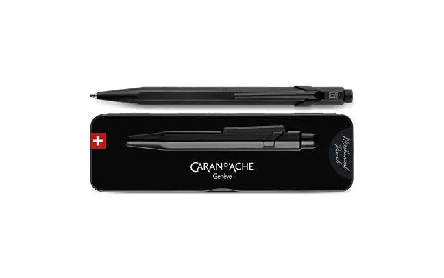 Caran d'Ache Black Code 849 Premium Ball Point Pen