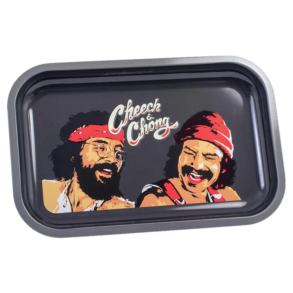 Cheech & Chong Laughing Friends Metal Rolling Tray