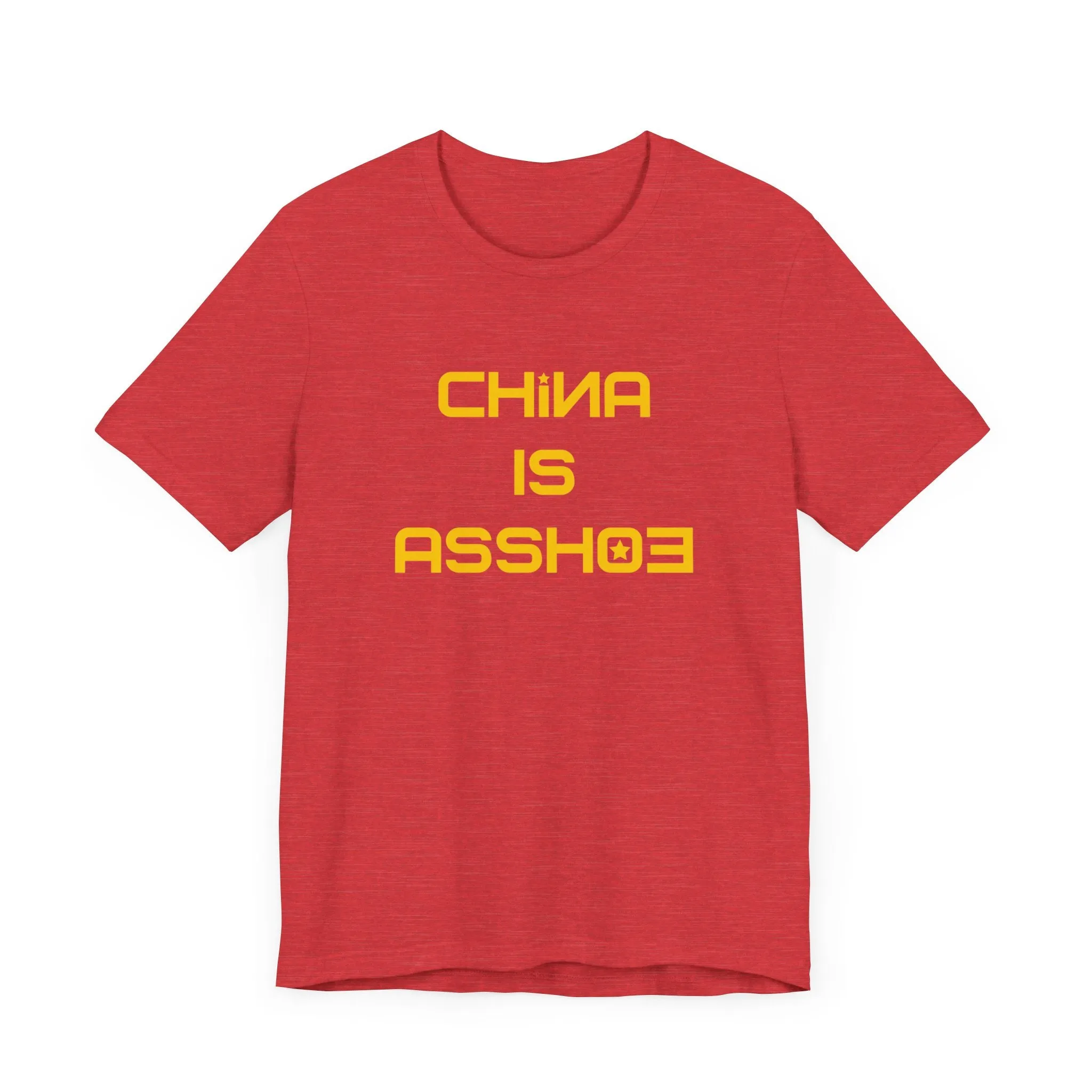 China is Asshoe - Short Sleeve T-shirt