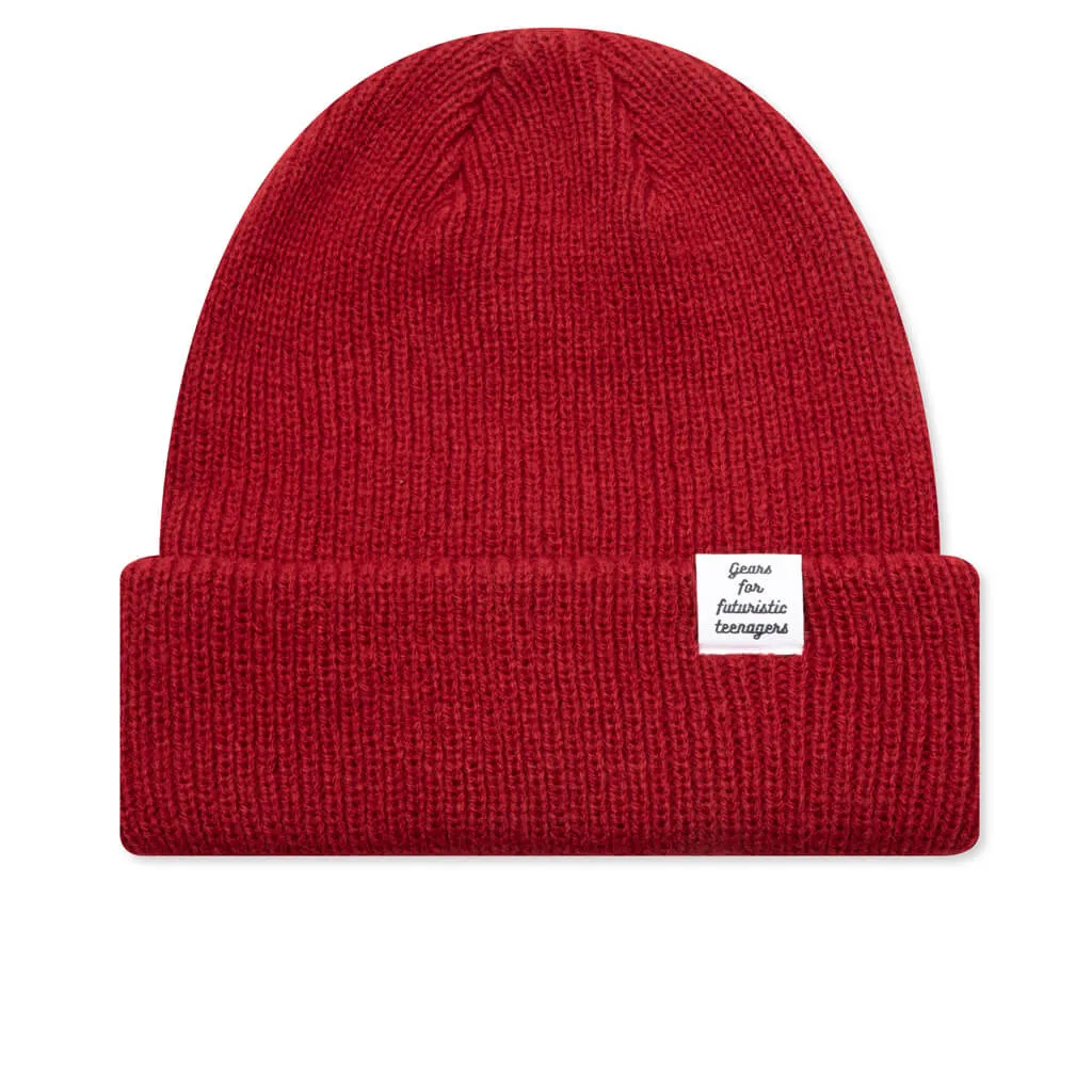 Classic Beanie - Red