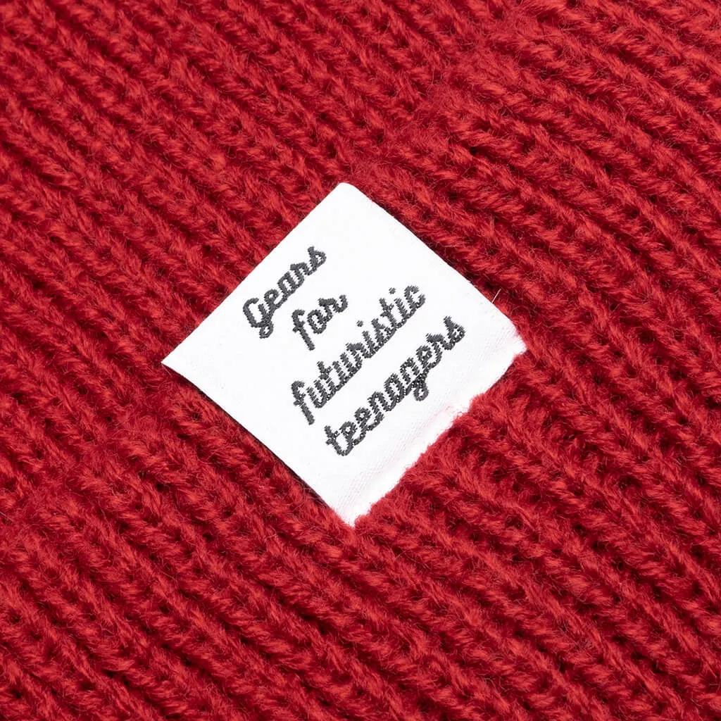 Classic Beanie - Red