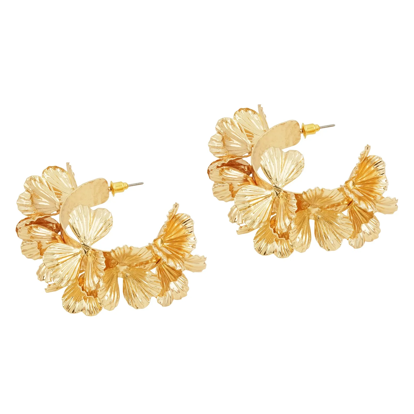 Columbine Gold Earrings