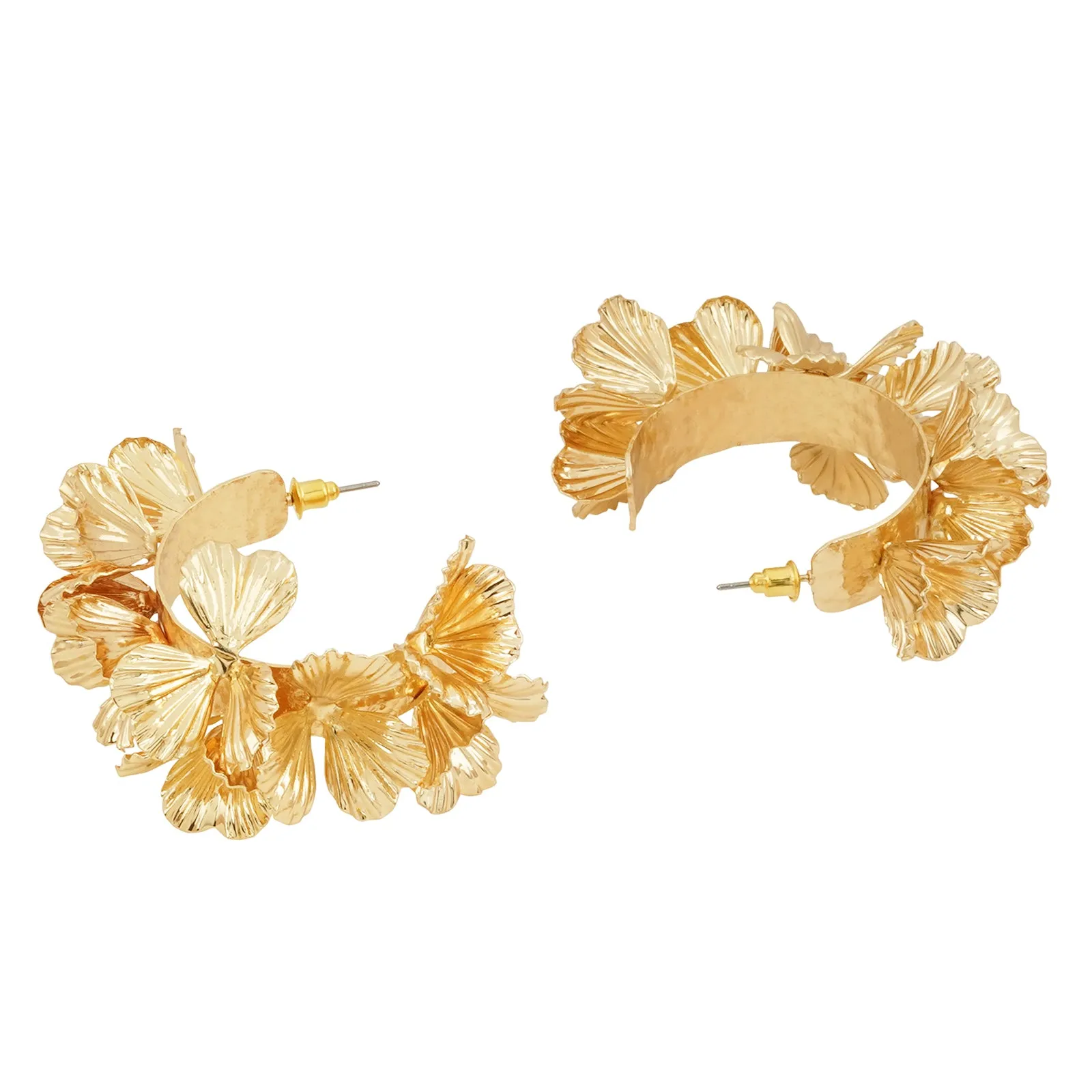 Columbine Gold Earrings