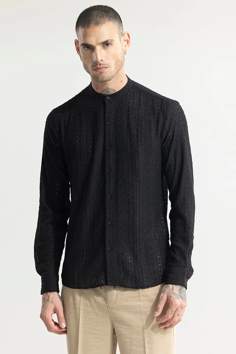 CraftedCanvas Black Shirt