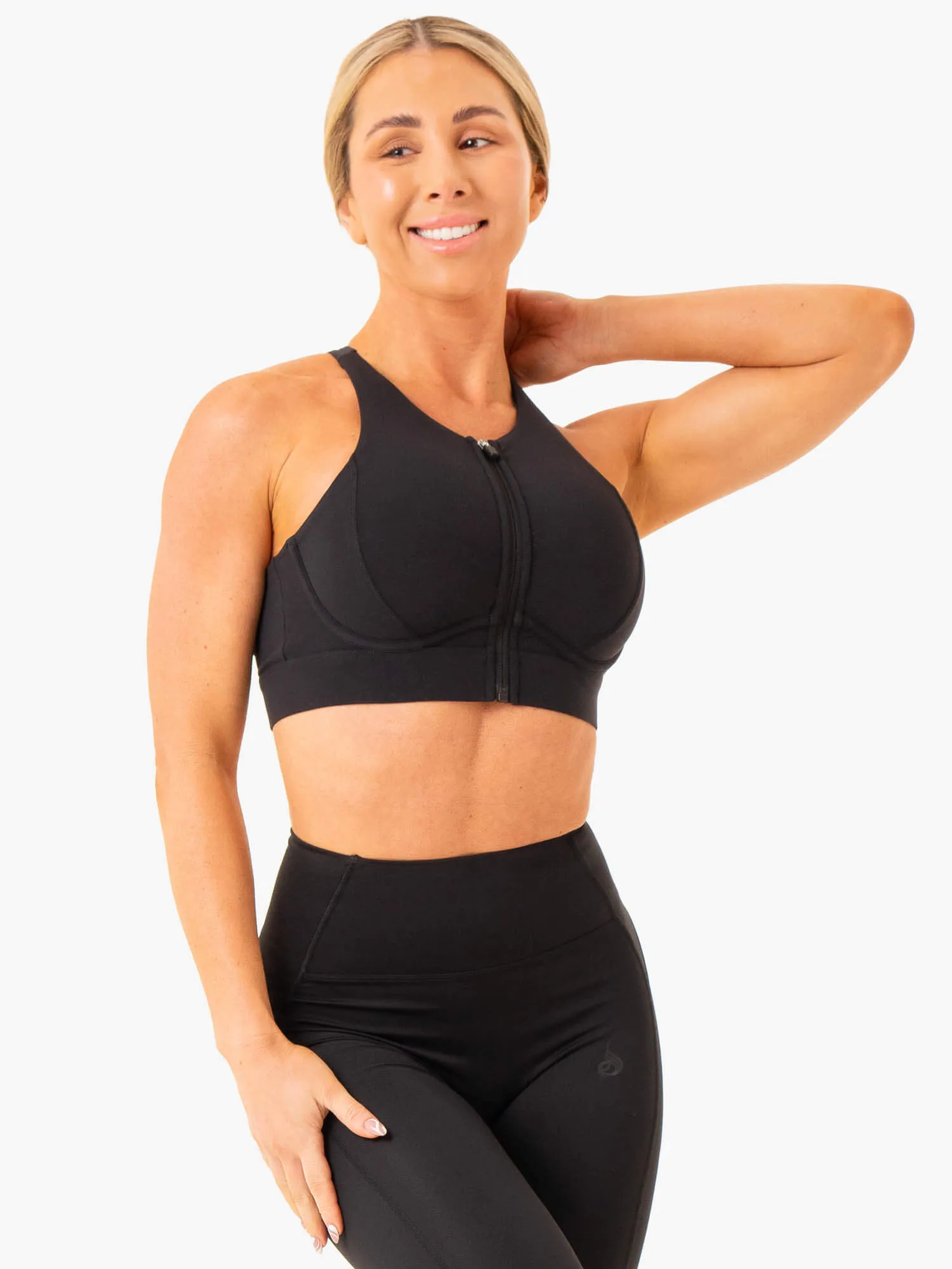 Critical High Impact Sports Bra - Black