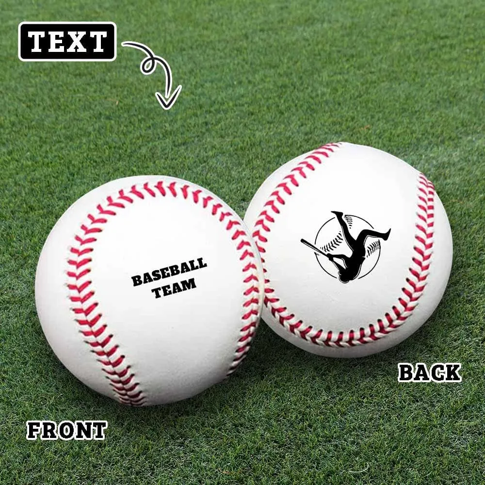 Custom Your Text Anniversary Baseball Personalized Baseball Gift for Any Baseball Fan