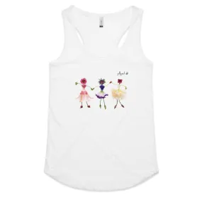 Dancing Girls Racerback Singlet