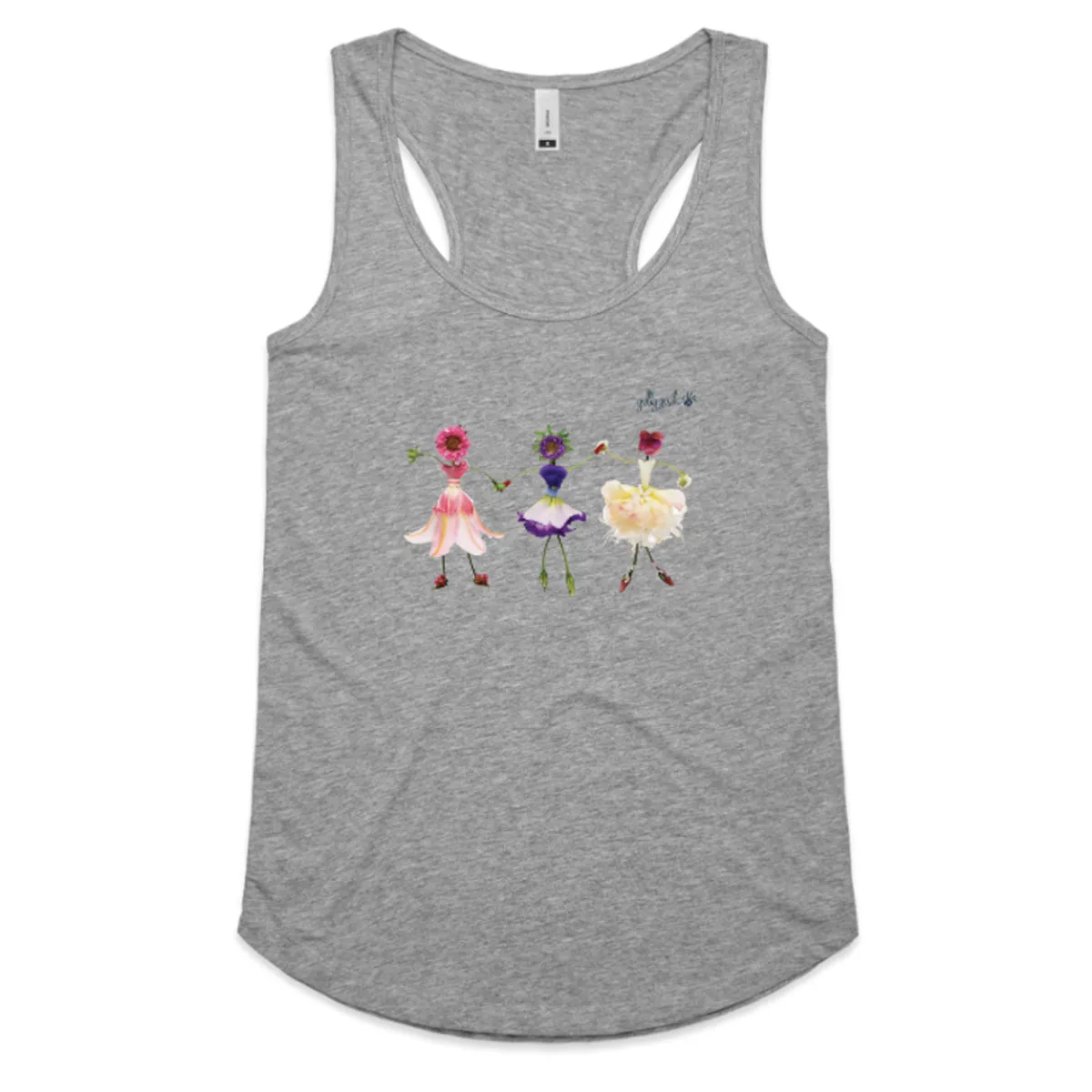 Dancing Girls Racerback Singlet