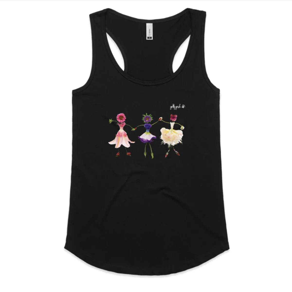 Dancing Girls Racerback Singlet