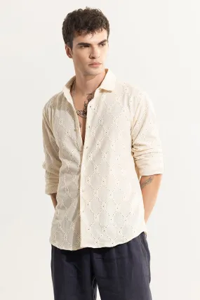 Diamond Craft Cream Shirt