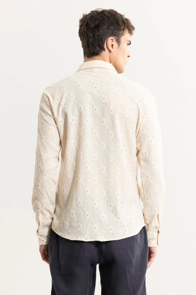 Diamond Craft Cream Shirt