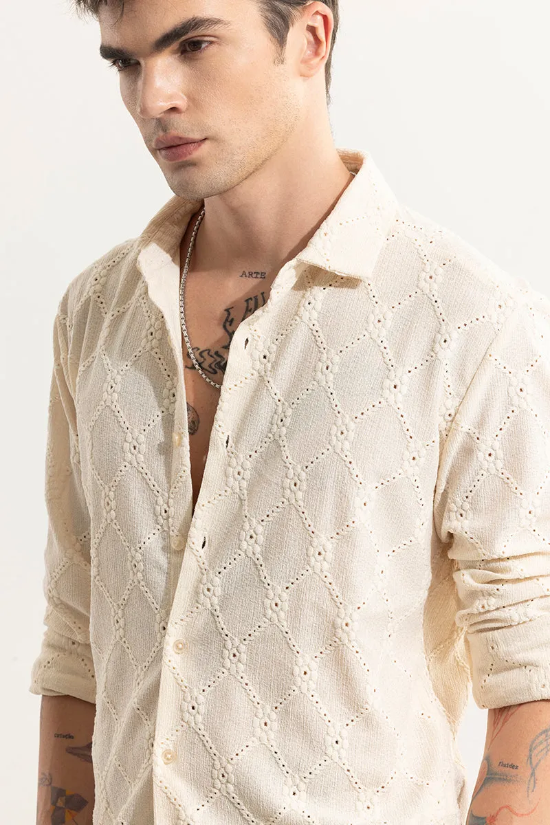 Diamond Craft Cream Shirt