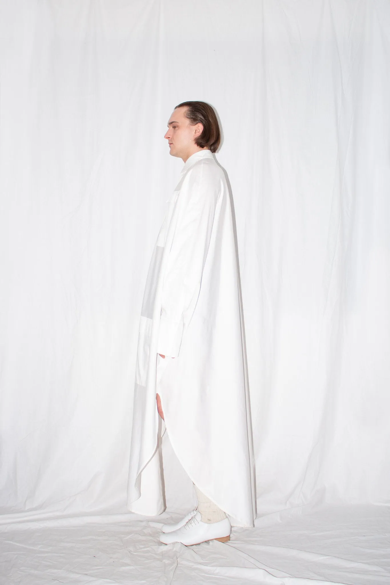 Elongated Cloak Shirt