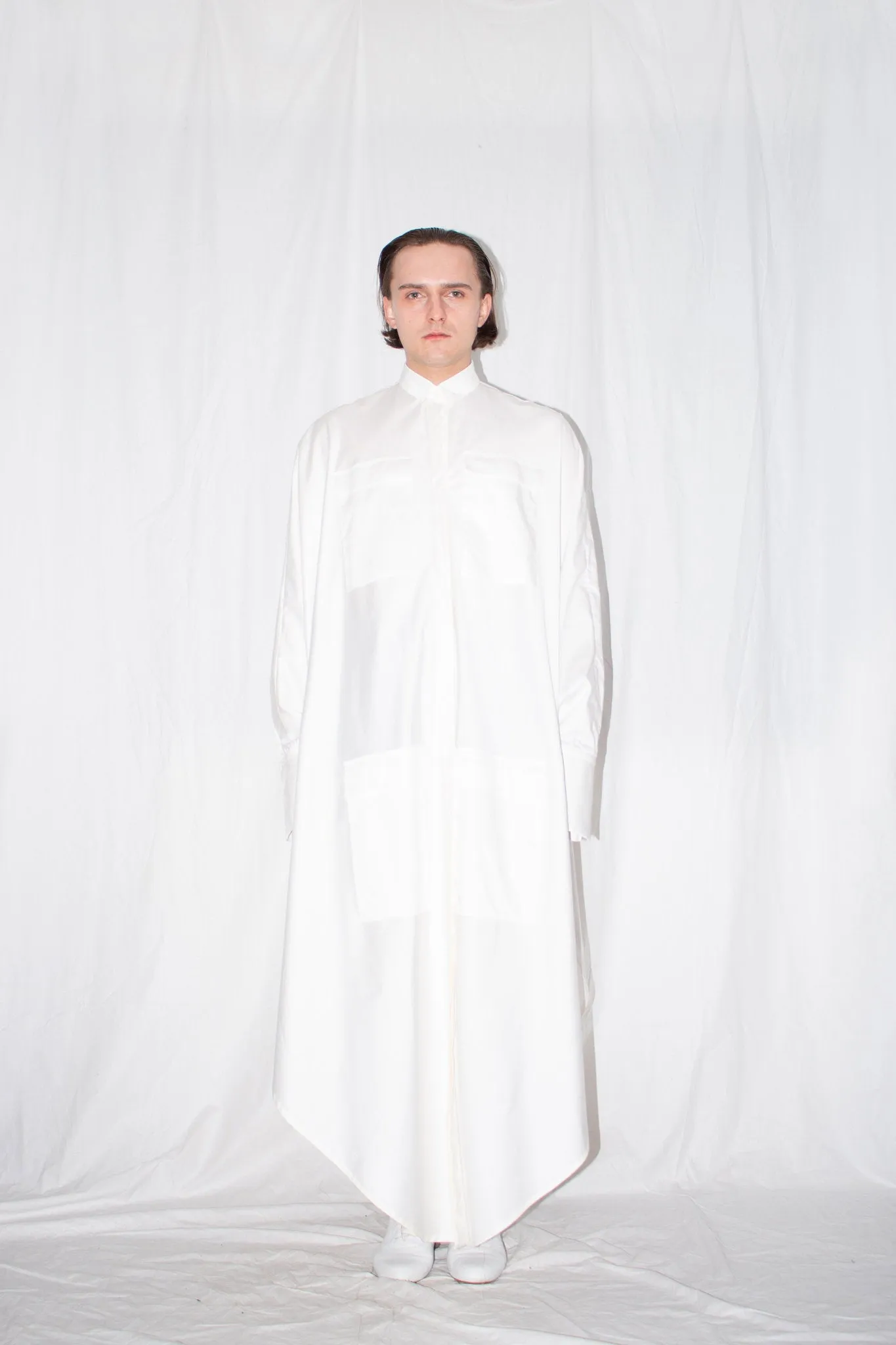 Elongated Cloak Shirt