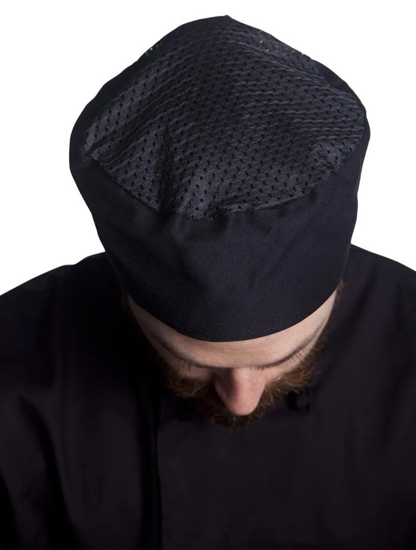 Fiumara Apparel Vented Skull Cap with Hook & Loop Closure