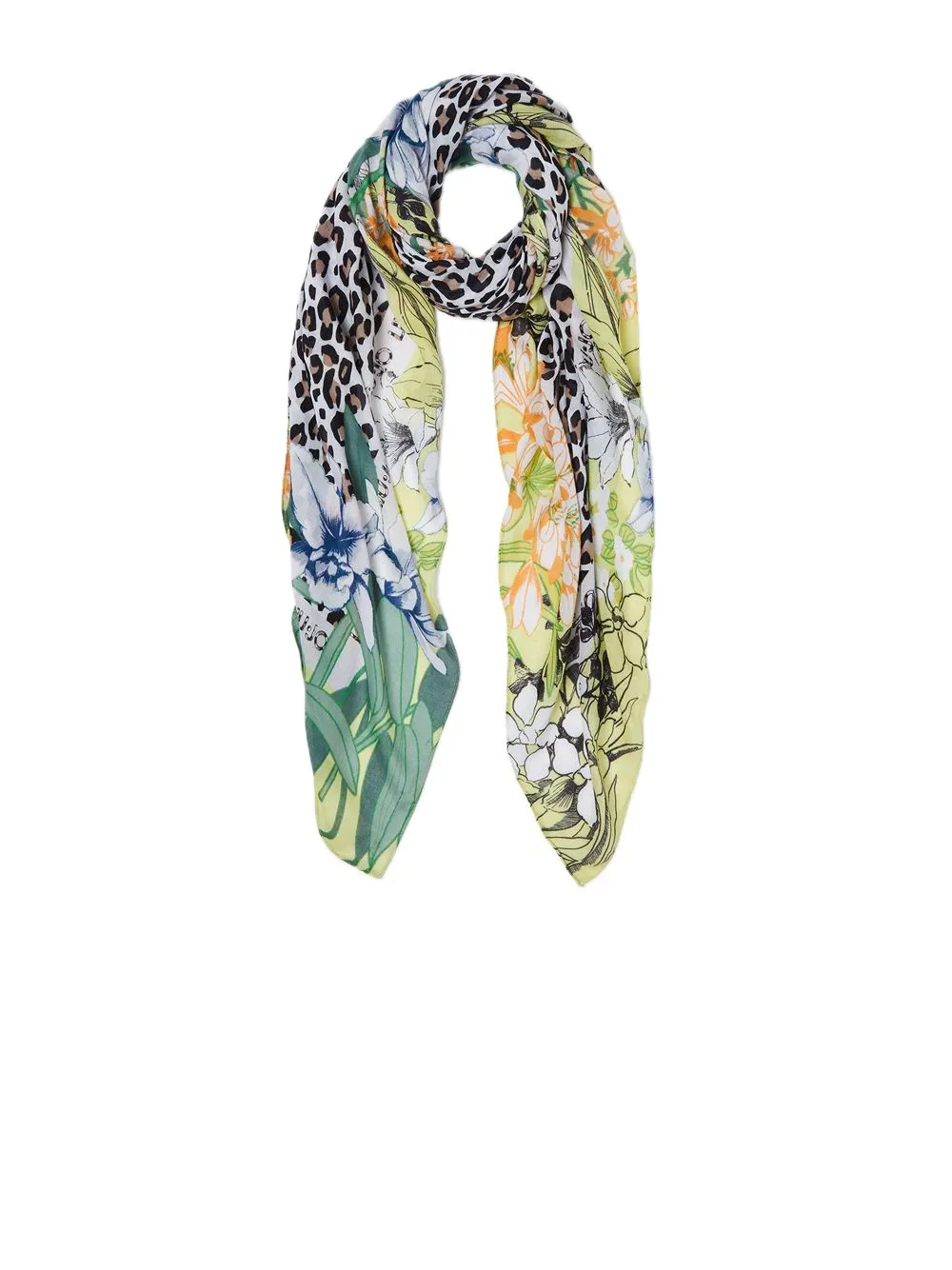 Foulard Summer Animalier 120x120 - Lemon Juice