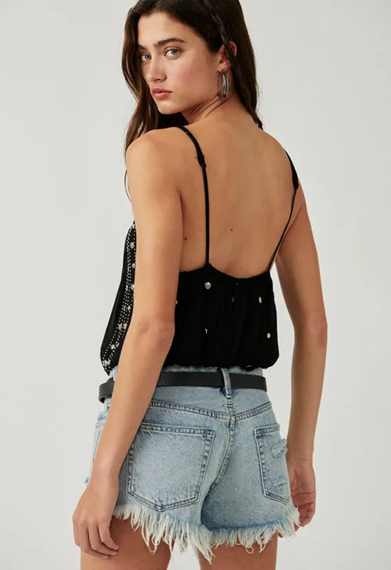 Free People - Virgo Tank Black