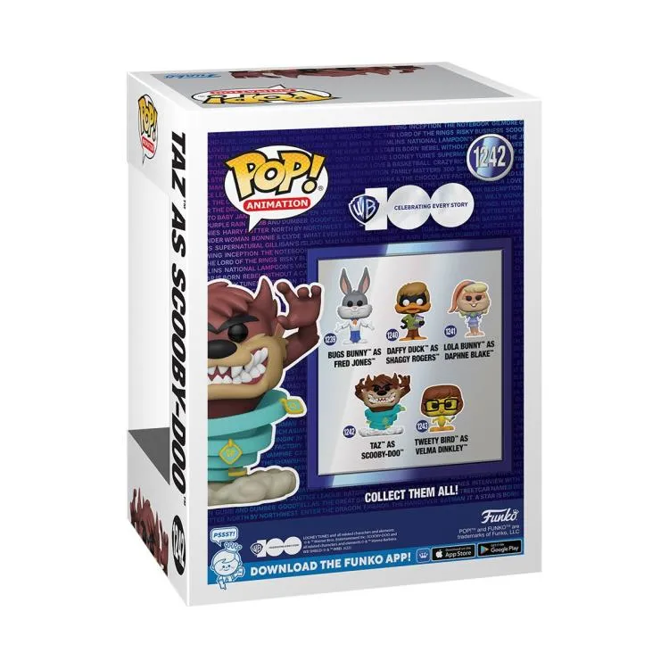 Funko POP! Warner Bros. 100th Anniversary Looney Tunes x Scooby-Doo - Taz as Scooby-Doo