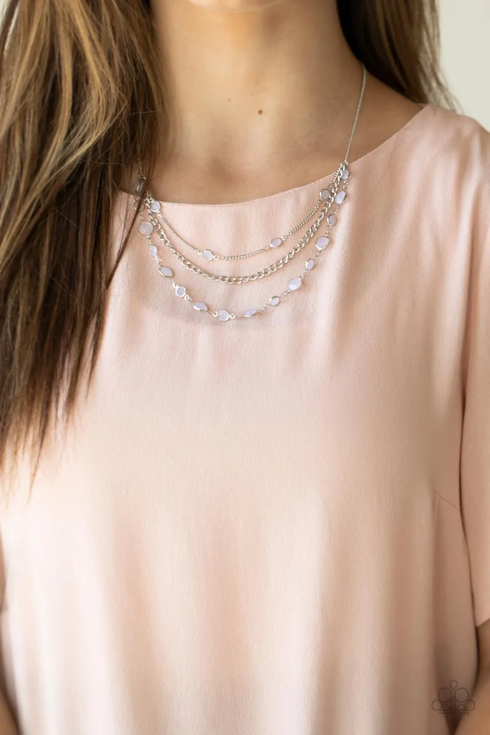 Goddess Getaway - White Necklace