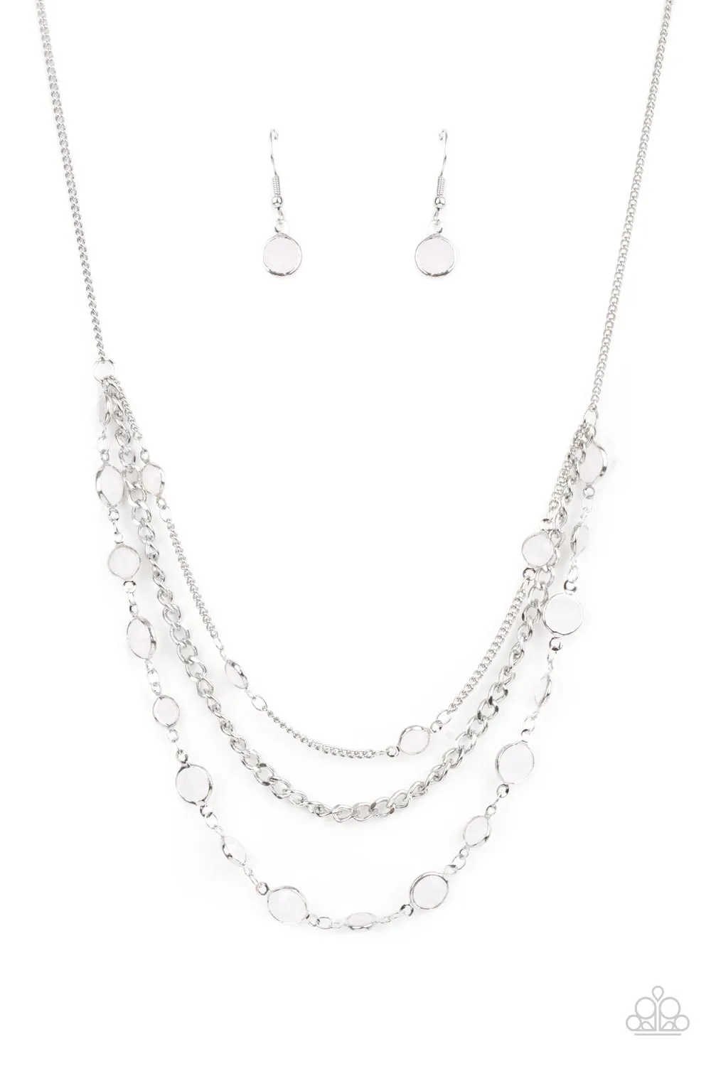 Goddess Getaway - White Necklace