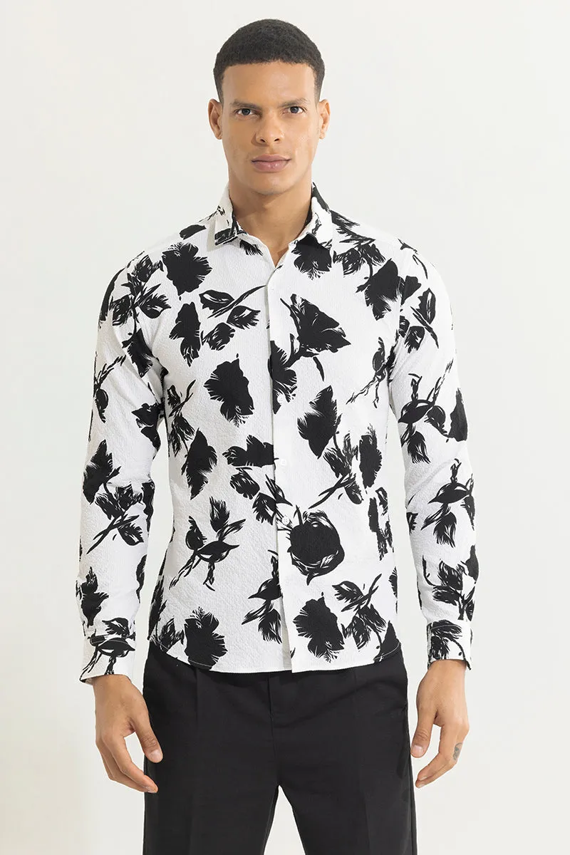 Grandiflora White Seersucker Shirt