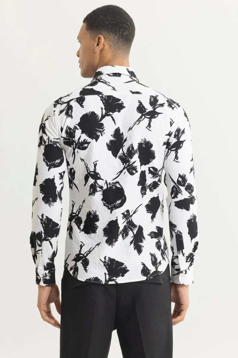 Grandiflora White Seersucker Shirt