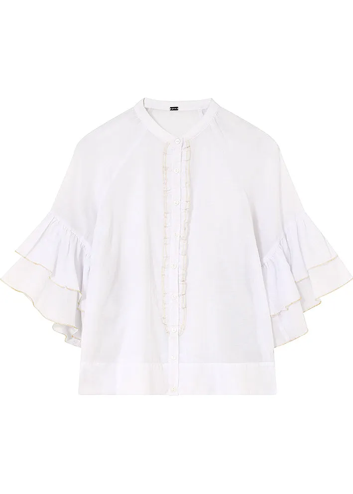 Gustav Samanta shirt 49602 Skjorte - Bright White