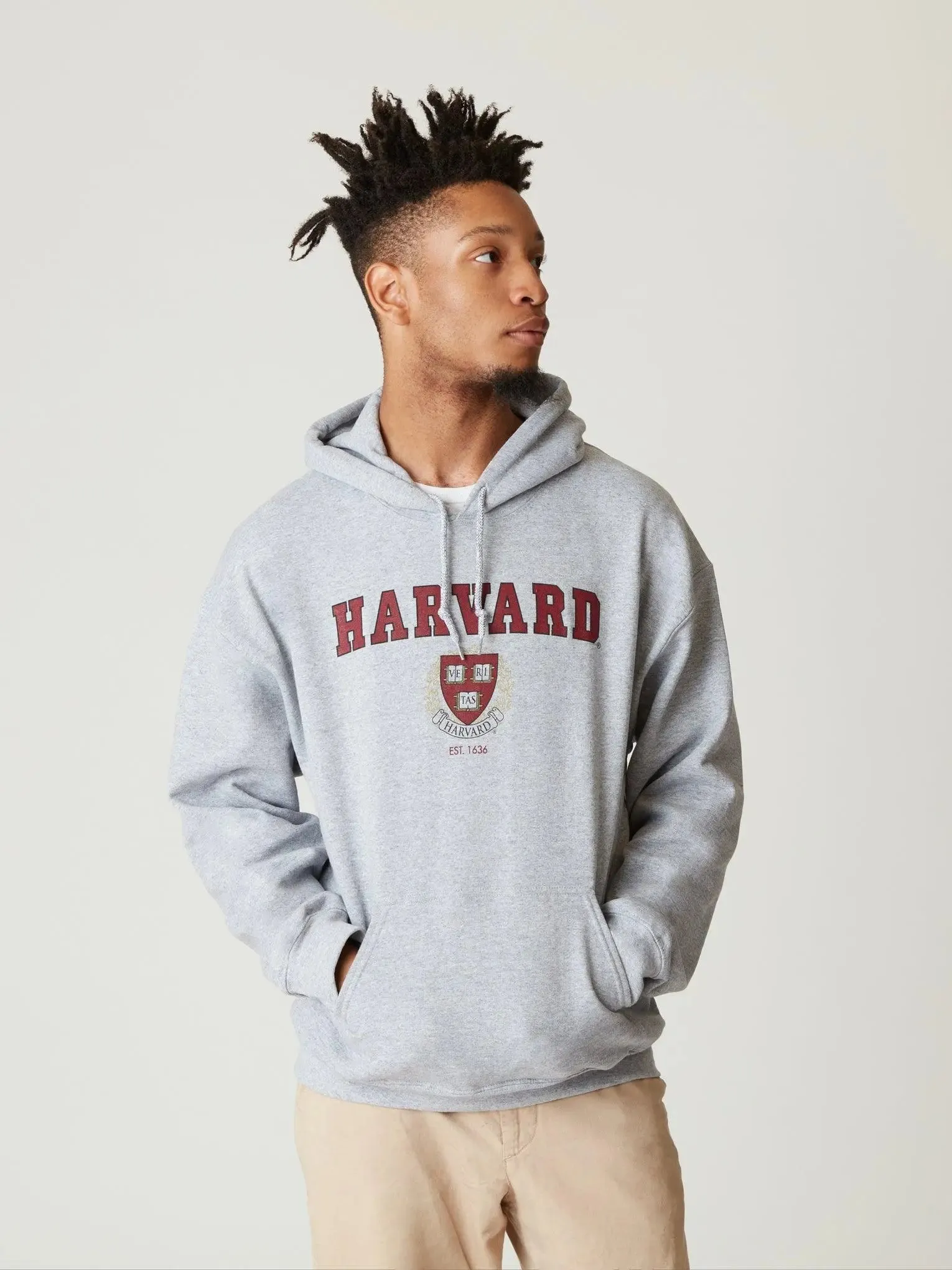 Harvard Hooded Crest Sweatshirt