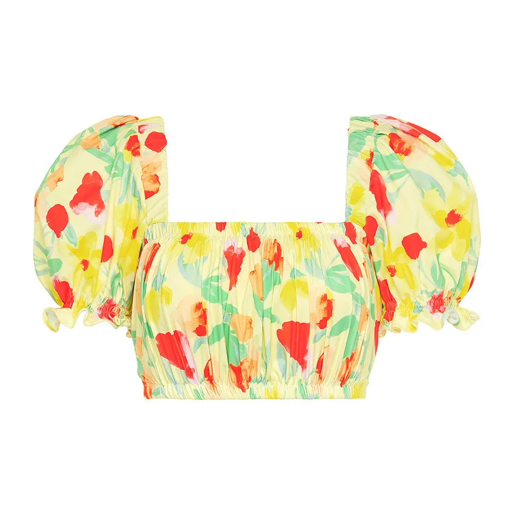 Helena Floral Marcela Bikini Top