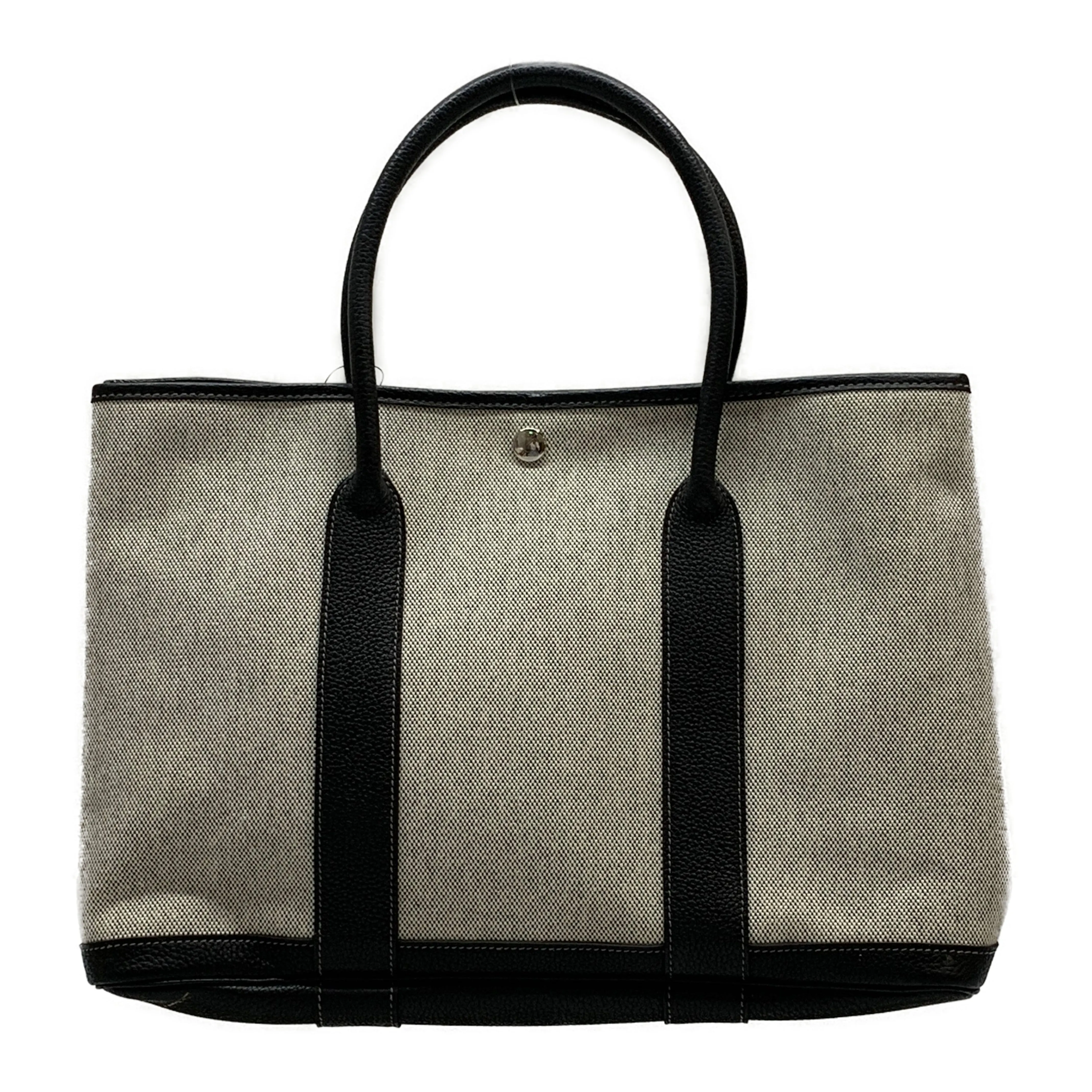 #HERMES/Tote Bag/Canvas/Plain