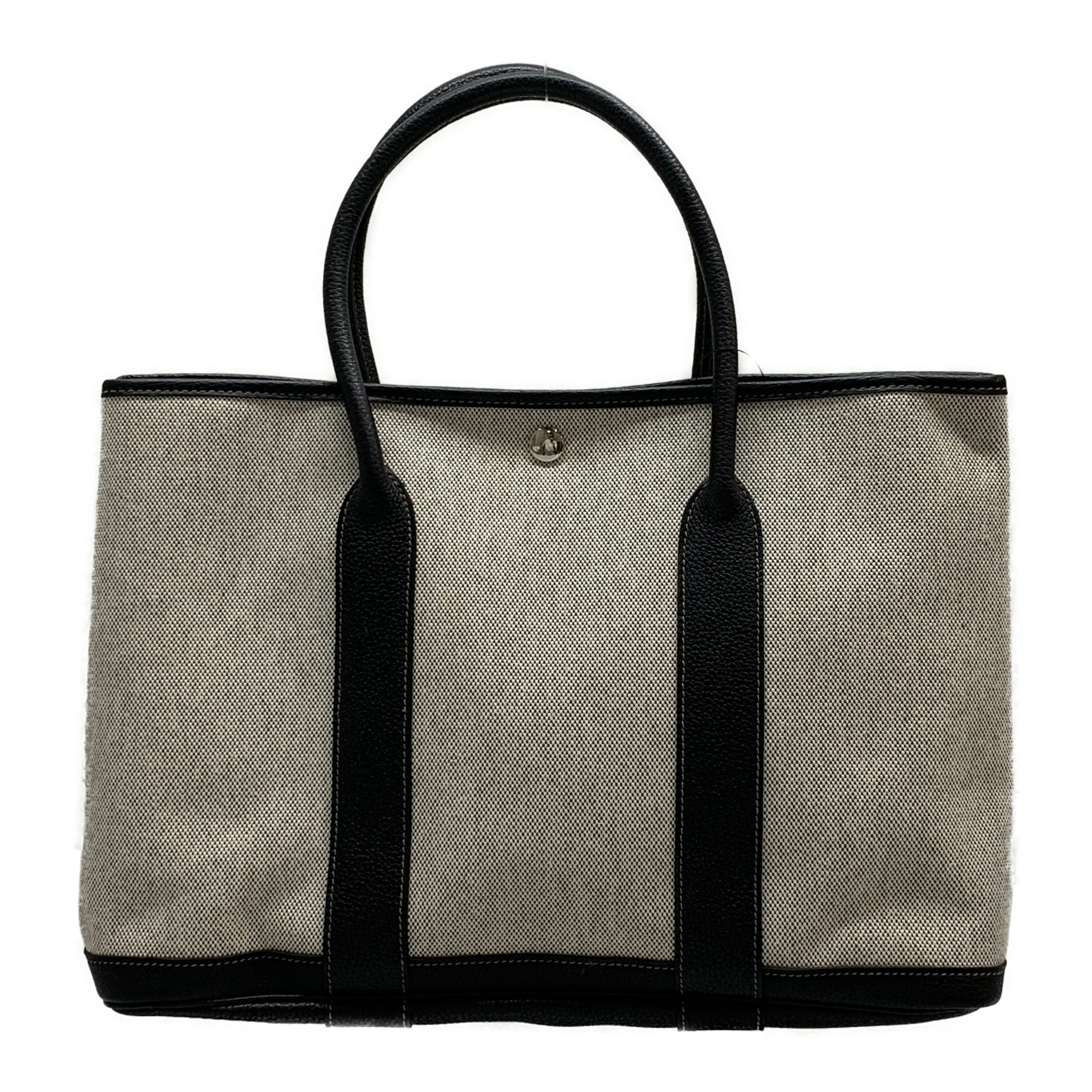 #HERMES/Tote Bag/Canvas/Plain