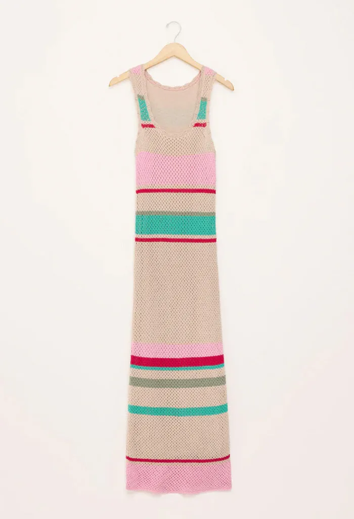 Ibiza Stripe Sweater Dress