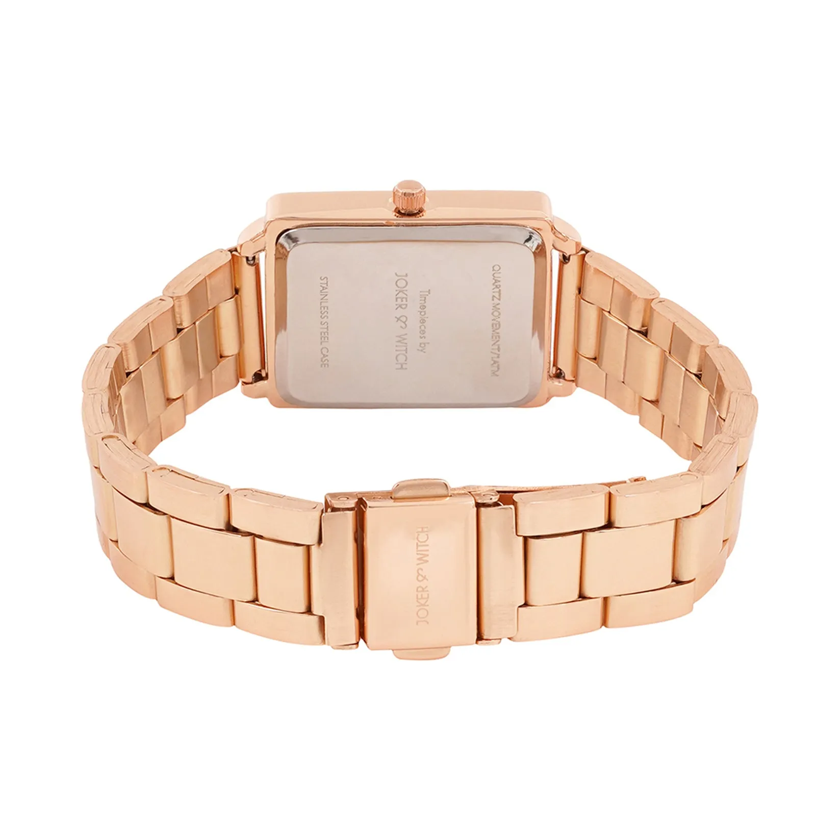 Josette Rosegold Watch Bracelet Stack