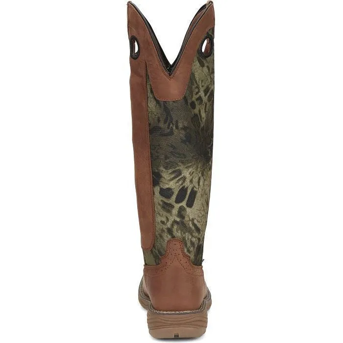 Justin Women's Rush Strike 17 Western Work Boot -Brown- SE4361